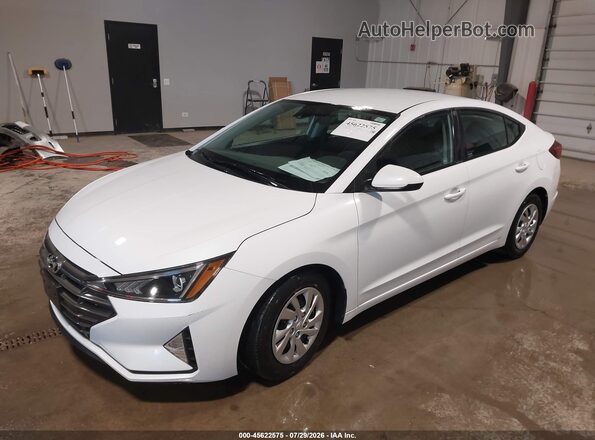 5NPD74LF5LH602033 2020 HYUNDAI ELANTRA White Przód lewy