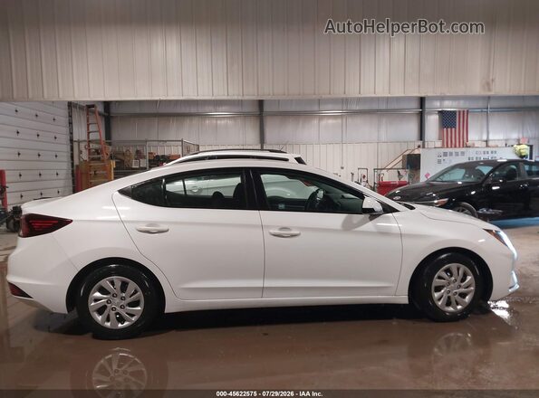 5NPD74LF5LH602033 2020 HYUNDAI ELANTRA White Widok wnętrza 360 stopni