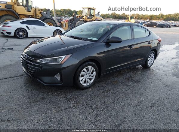 5NPD74LF5LH602193 2020 HYUNDAI ELANTRA Gray Front left