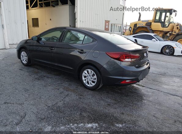 5NPD74LF5LH602193 2020 HYUNDAI ELANTRA Gray Rear left