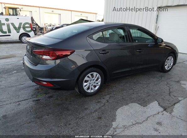 5NPD74LF5LH602193 2020 HYUNDAI ELANTRA Gray Rear right