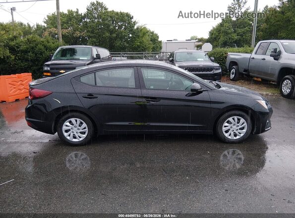5NPD74LF5LH602422 2020 HYUNDAI ELANTRA Black Սալոնի հետևի տեսք
