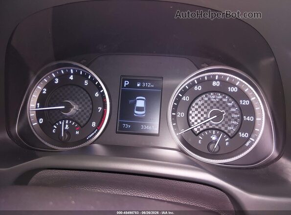 5NPD74LF5LH602422 2020 HYUNDAI ELANTRA Black Հետևի նստատեղերի տեսք