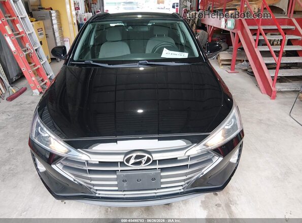 5NPD74LF5LH602422 2020 HYUNDAI ELANTRA Black Դիմացի տեսք
