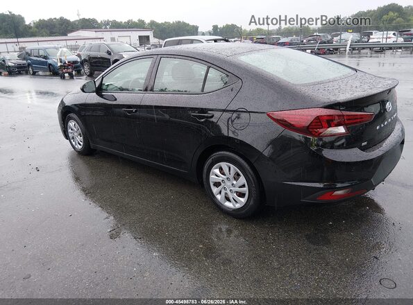 5NPD74LF5LH602422 2020 HYUNDAI ELANTRA Black Հետևի ձախ