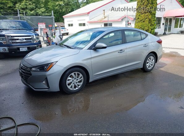 5NPD74LF5LH603568 2020 HYUNDAI ELANTRA Серебряный Передняя левая четверть