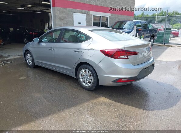 5NPD74LF5LH603568 2020 HYUNDAI ELANTRA Серебряный Задняя левая четверть