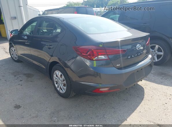 5NPD74LF5LH604297 2020 HYUNDAI ELANTRA Серый Задняя левая четверть