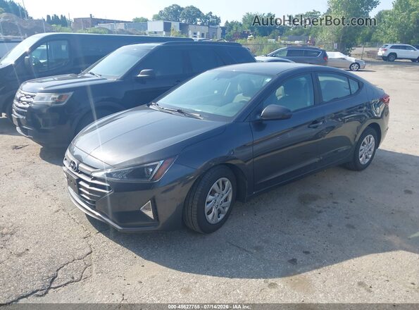 5NPD74LF5LH604297 2020 HYUNDAI ELANTRA Серый Передняя левая четверть