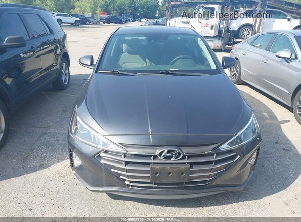 5NPD74LF5LH604297 2020 HYUNDAI ELANTRA Серый Вид щитка приборов