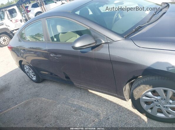 5NPD74LF5LH604297 2020 HYUNDAI ELANTRA Серый Вид задней части салона