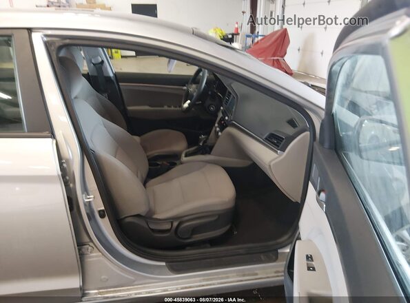 5NPD74LF5LH608883 2020 HYUNDAI ELANTRA Silver წინა სალონის ხედი