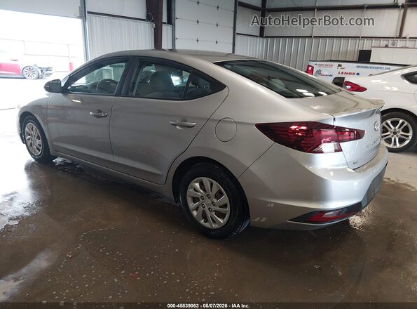 5NPD74LF5LH608883 2020 HYUNDAI ELANTRA Silver უკანა მარცხენა
