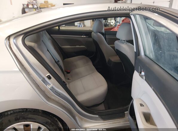 5NPD74LF5LH608883 2020 HYUNDAI ELANTRA Silver VIN კოდის სტიკერის ხედი