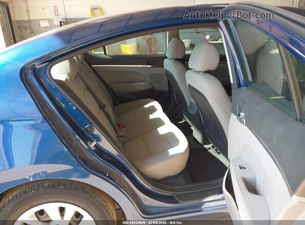 5NPD74LF5LH609788 2020 HYUNDAI ELANTRA Синий Вид наклейки с VIN-кодом