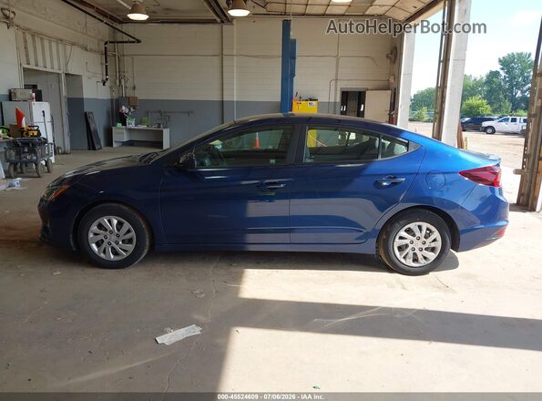 5NPD74LF5LH609788 2020 HYUNDAI ELANTRA Синий Панорамный вид салона 360°