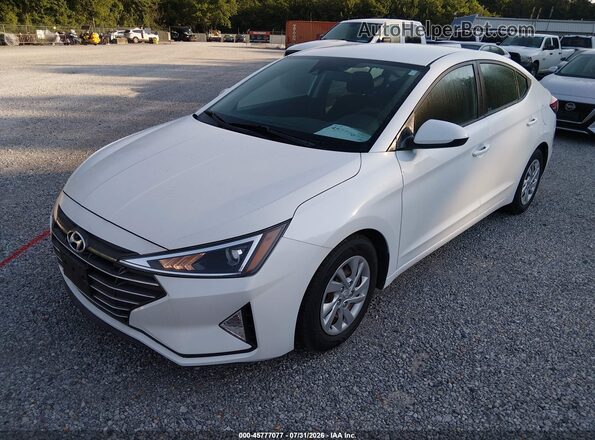 5NPD74LF5LH610763 2020 HYUNDAI ELANTRA White Передня ліва чверть