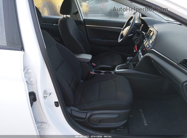 5NPD74LF5LH610763 2020 HYUNDAI ELANTRA White Вид салону спереду