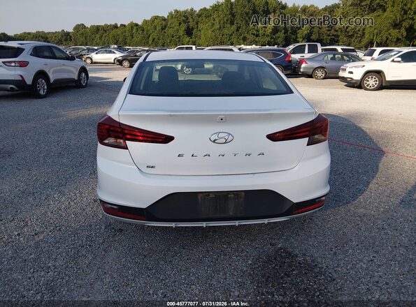 5NPD74LF5LH610763 2020 HYUNDAI ELANTRA White 