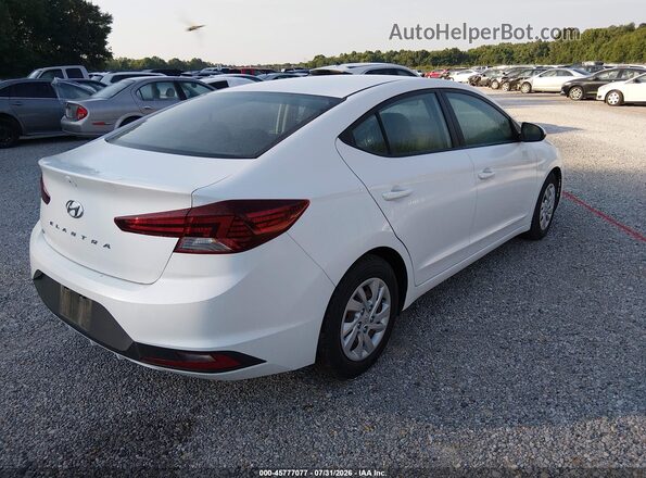 5NPD74LF5LH610763 2020 HYUNDAI ELANTRA White Задня права чверть
