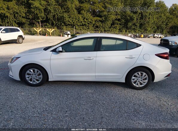 5NPD74LF5LH610763 2020 HYUNDAI ELANTRA White Панорамний вид салону 360°