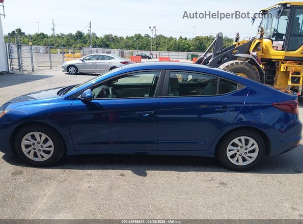 5NPD74LF5LH610925 2020 HYUNDAI ELANTRA Blue 360 interior view