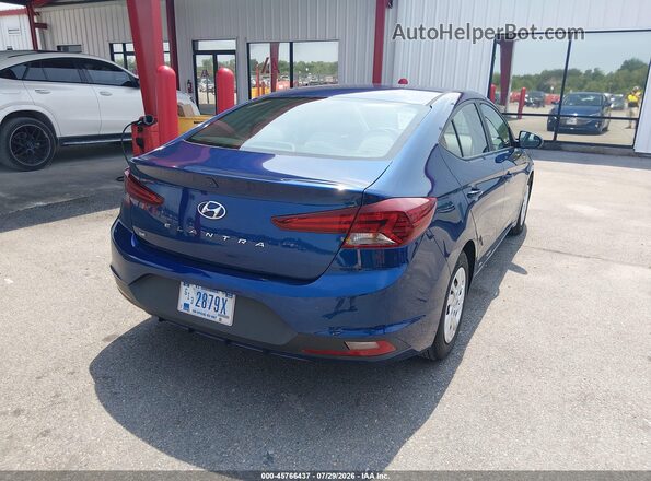 5NPD74LF5LH610925 2020 HYUNDAI ELANTRA Blue Rear right
