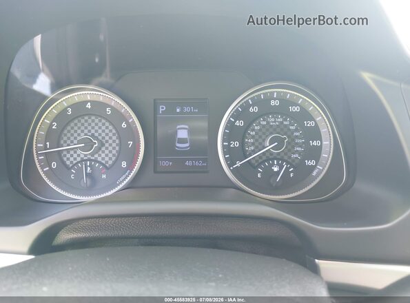 5NPD74LF5LH611153 2020 HYUNDAI ELANTRA White Vista de los asientos traseros
