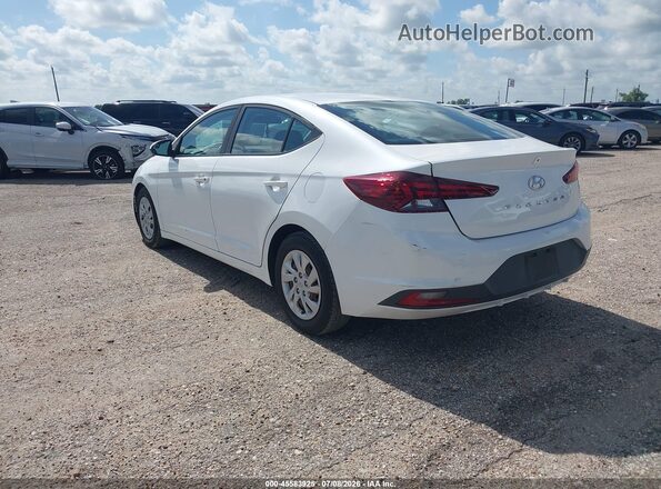 5NPD74LF5LH611153 2020 HYUNDAI ELANTRA White Trasero izquierdo