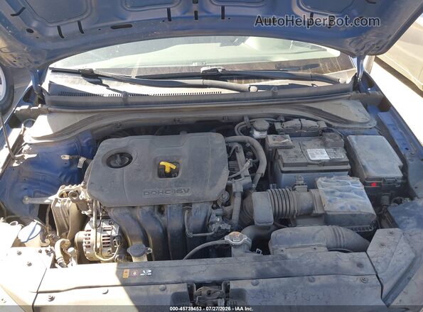 5NPD74LF5LH612674 2020 HYUNDAI ELANTRA Blue Rear view