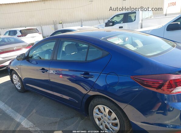 5NPD74LF5LH612674 2020 HYUNDAI ELANTRA Blue 