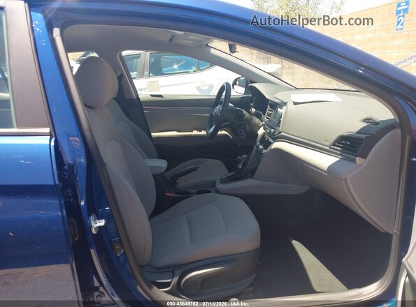 5NPD74LF5LH612979 2020 HYUNDAI ELANTRA Blue წინა სალონის ხედი