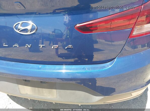 5NPD74LF5LH612979 2020 HYUNDAI ELANTRA Blue წინა ხედი