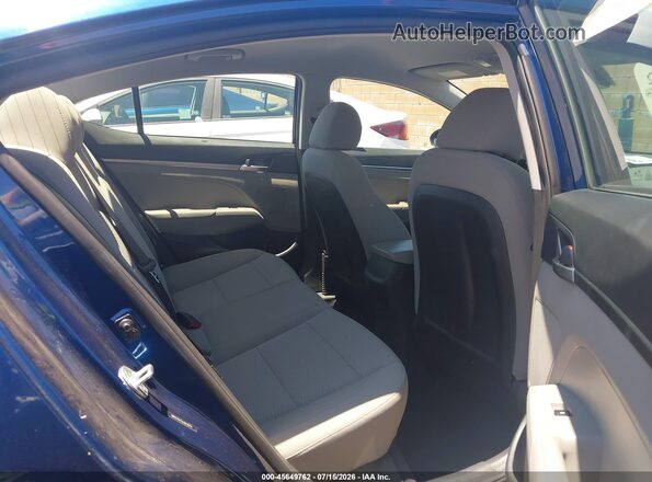5NPD74LF5LH612979 2020 HYUNDAI ELANTRA Blue VIN კოდის სტიკერის ხედი