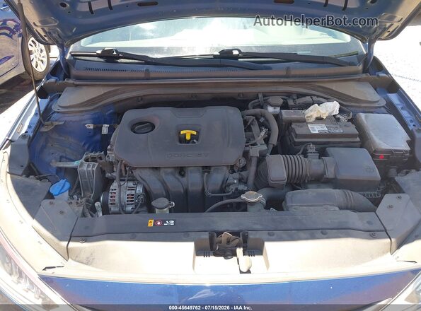 5NPD74LF5LH612979 2020 HYUNDAI ELANTRA Blue უკანა ხედი