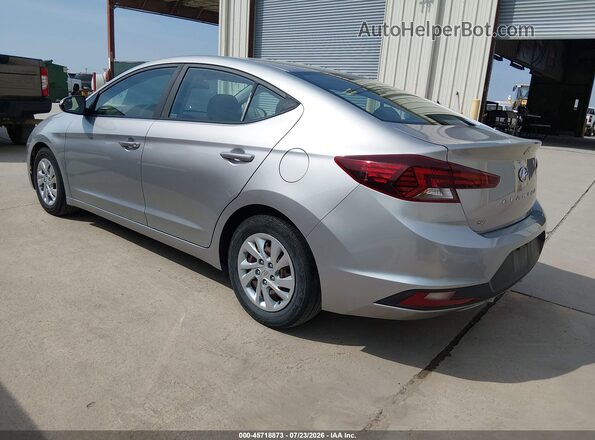 5NPD74LF5LH613422 2020 HYUNDAI ELANTRA Silver Rear left