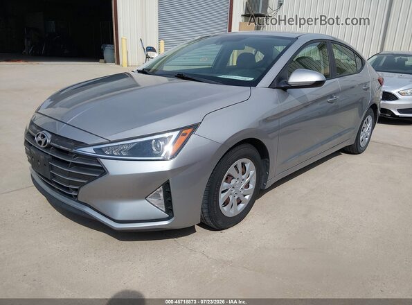 5NPD74LF5LH613422 2020 HYUNDAI ELANTRA Silver Front left