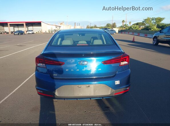 5NPD74LF5LH613663 2020 HYUNDAI ELANTRA Blue 