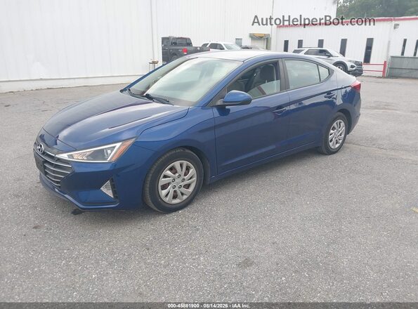 5NPD74LF5LH613680 2020 HYUNDAI ELANTRA Blue Widok z przodu