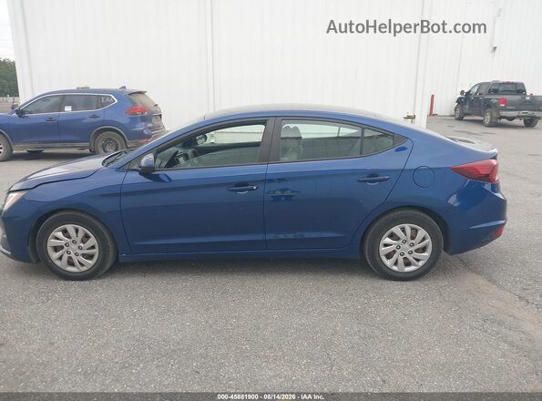 5NPD74LF5LH613680 2020 HYUNDAI ELANTRA Blue Widok wnętrza 360 stopni