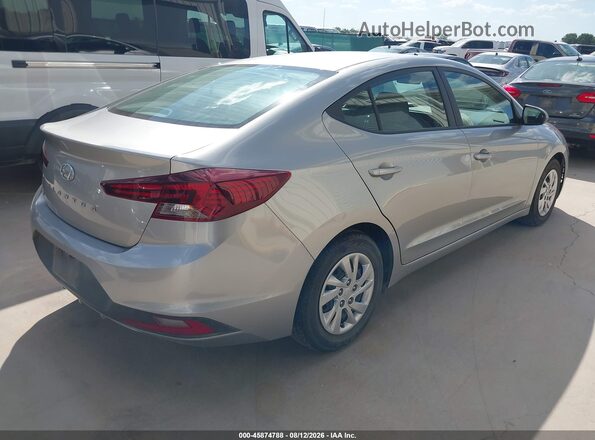 5NPD74LF5LH614005 2020 HYUNDAI ELANTRA Silver Tył prawy