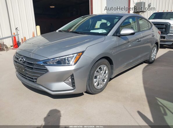 5NPD74LF5LH614005 2020 HYUNDAI ELANTRA Silver Przód lewy
