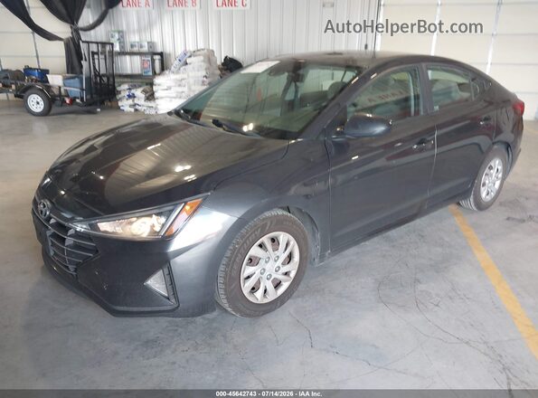 5NPD74LF5LH614537 2020 HYUNDAI ELANTRA Gray Przód lewy