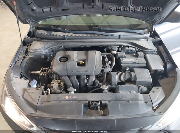 5NPD74LF5LH614537 2020 HYUNDAI ELANTRA Gray Widok z tyłu