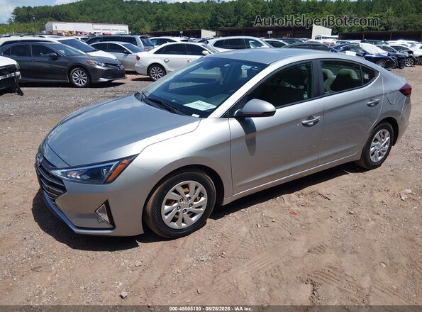 5NPD74LF5LH614585 2020 HYUNDAI ELANTRA Silver Przód lewy
