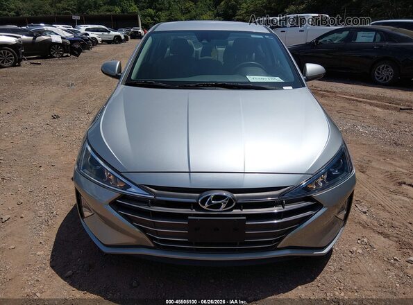 5NPD74LF5LH614585 2020 HYUNDAI ELANTRA Silver Widok z przodu