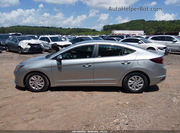 5NPD74LF5LH614585 2020 HYUNDAI ELANTRA Silver Widok wnętrza 360 stopni
