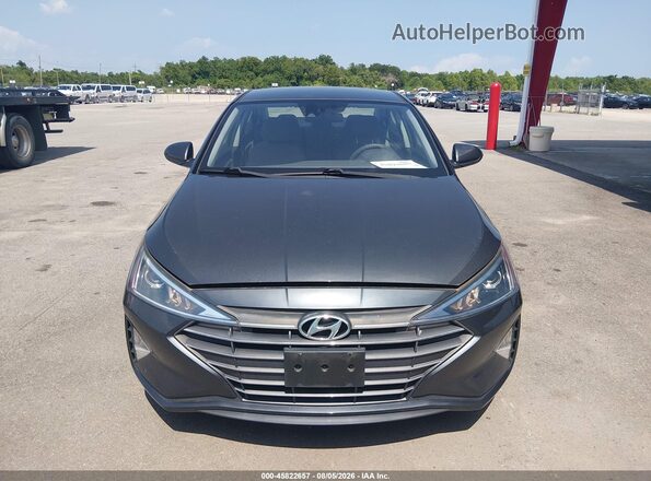 5NPD74LF5LH614893 2020 HYUNDAI ELANTRA Gray Widok z przodu