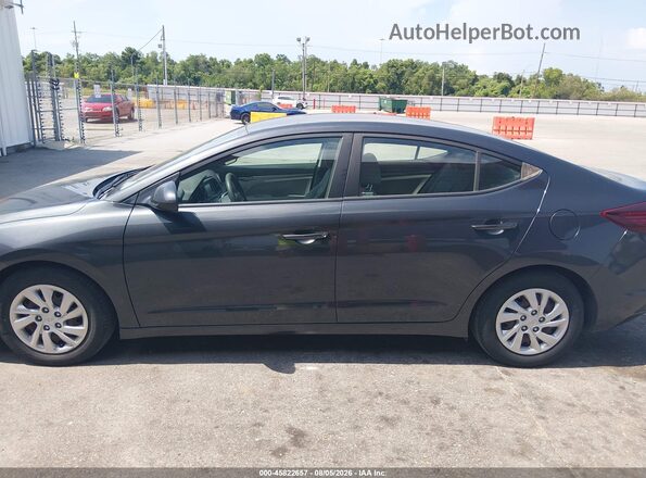 5NPD74LF5LH614893 2020 HYUNDAI ELANTRA Gray Widok wnętrza 360 stopni
