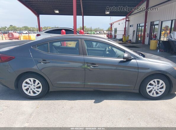 5NPD74LF5LH614893 2020 HYUNDAI ELANTRA Gray Widok wnętrza z tyłu